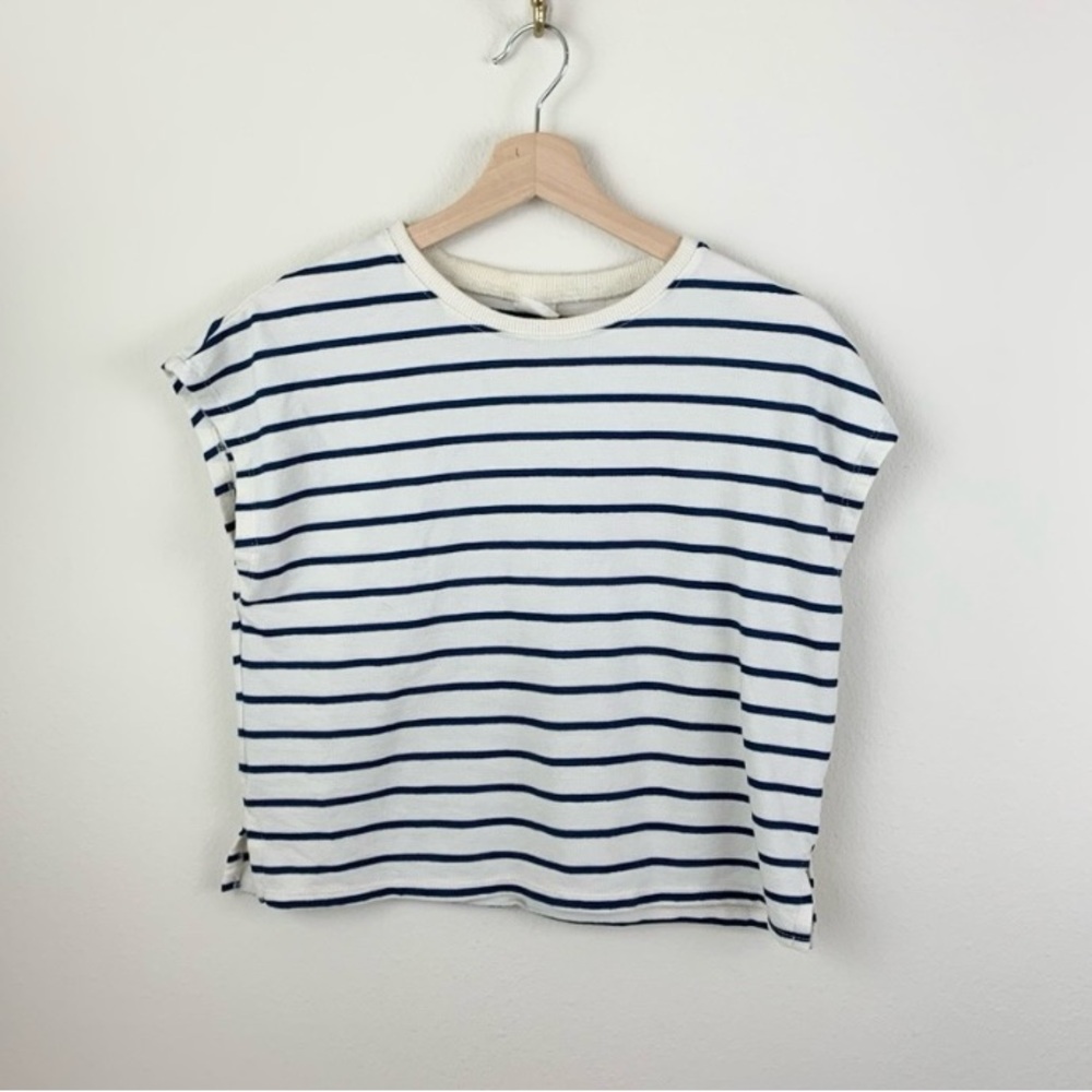 ✨5 FOR $25✨ ZARA Striped Kids Shirt - Blue and White
